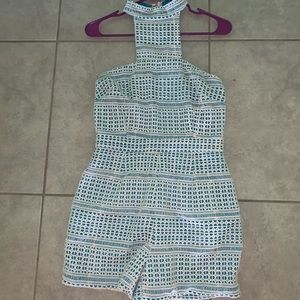 Zip back rumber short